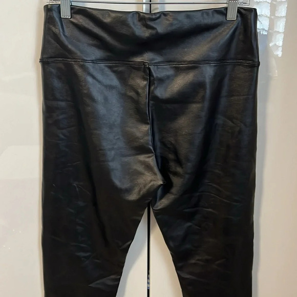 Vegan Leather Leggings High Waist NWOT, Size L - Picture 6 of 9